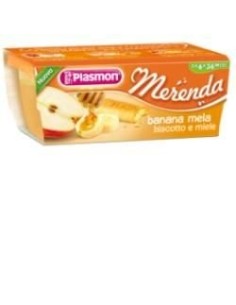 Omogeneizzato Banana Mela Biscotto Miele - morbido snack